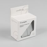 Механизм выключателя двухклавишный проходной SWT-MKP2-PL-GR-V (250V, 10A) (Arlight, -)