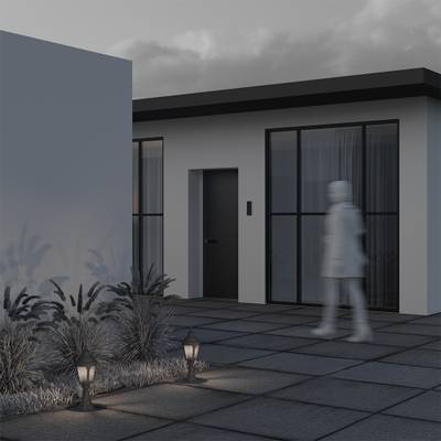 Ландшафтный светильник Goiri E27х1, IP44, O029FL-01BZ. TM Maytoni