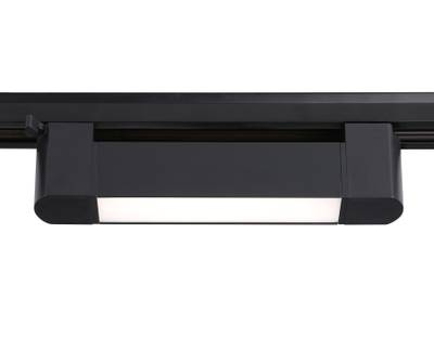 Светильник светодиодный трековый однофазный GL6727 BK черный IP20 10W 4200K 192*35*57