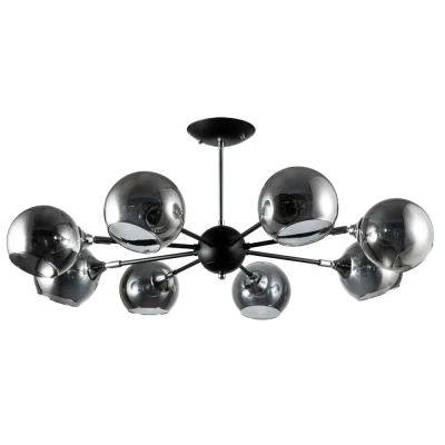 Потолочная люстра Arte Lamp LAGOS A2708PL-8BK, 8хE27