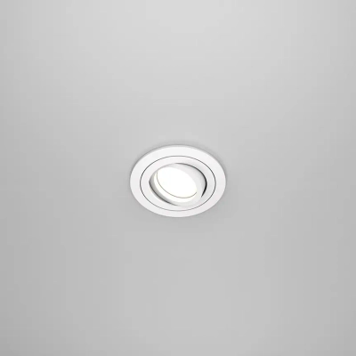 Встраиваемый светильник Атом / Atom 1*GU10 10 Вт, DL023-2-01W. TM Maytoni