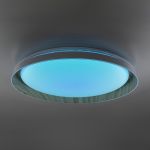 Citilux MEGA CL752452G LED RGB Светильник с пультом Белый+Клён