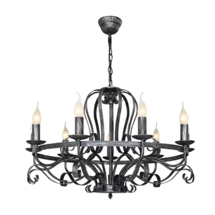Подвесная люстра Palermo 2162-9P, 9*E14*40W. ТМ F-Promo