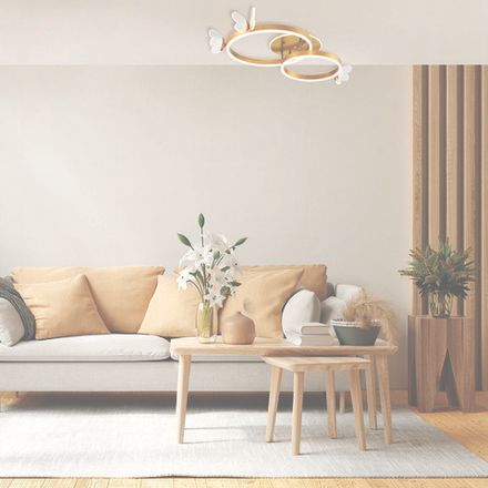 Потолочный светильник Escada 10225/2 LED*65+15W Gold