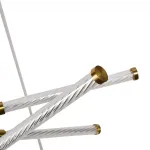 Подвесная люстра Vigas 4469-4P, LED*32W, 4060LM, 4000K. ТМ F-Promo