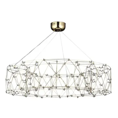 SL6602.203.72 Светильник подвесной ST-Luce Золотистый/Прозрачный LED 1*72W 4000K