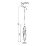 Подвесной светильник Opera FL1159-1P1, LED