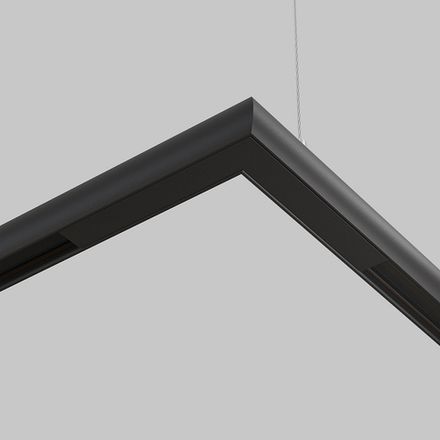 Коннектор угловой круглый Basity, черный, TRA172CL-R-11B. TM Maytoni