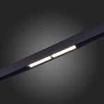 ST804.446.12 Магнитный трековый светильник Черный LED 1*12W 4000K 750Lm Ra&gt;90 120° IP20 L220xW22xH46 48VV