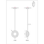 Подвесной светильник Arte Lamp ASTI A2441SP-1PB, 1хG9