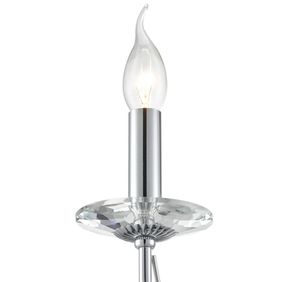 8034/1W CLASSI LN26 082 металл/стекло, хром/прозрачный Бра E14 1*40W 220V INCANTO