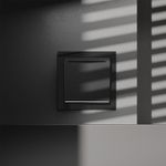 VLS010708 Выключатель встраиваемый VOLTUM S70 карточный 16А, (черный матовый). (ТМ Maytoni)