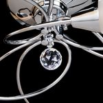 Потолочная люстра с плафонами 2275/9 хром