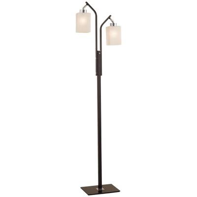 Citilux Оскар CL127921 Торшер с поворотными плафонами Венге Хром