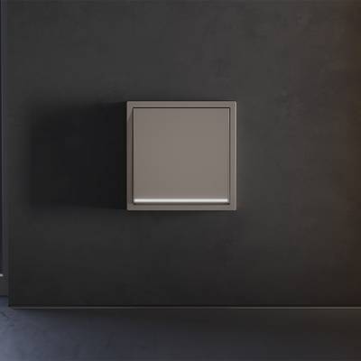 VLS000214 Клавиша для выключателя/переключателя одноклавишного с подсветкой, S70 (капучино). (ТМ Maytoni)