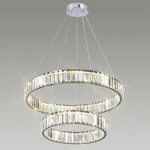 4930/60L L-VISION ODL24 593 хром/прозрачный металл/хрусталь Люстра LED 60W 4000K 7140Лм VEKIA