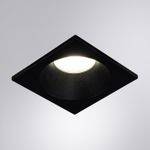 Точечный встраиваемый светильник Arte Lamp HELM A2868PL-1BK, 1хGU10