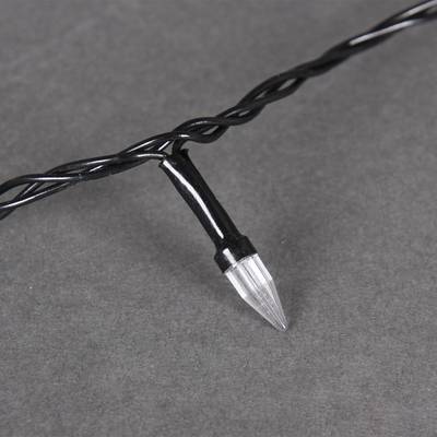 A-425 гирлянда светодиодная 4.5м, провод черного цвета, 50LED