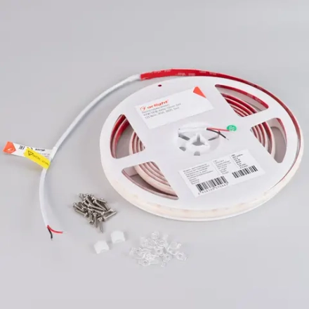 Лента герметичная RTW-SEW-A304-10mm 24V Warm2700 (25 W/m, IP65, 2835, 5m) (Arlight, 5 лет)