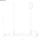 Подвесной светильник Arte Lamp DARCY A2187SP-1GO, 1хLED