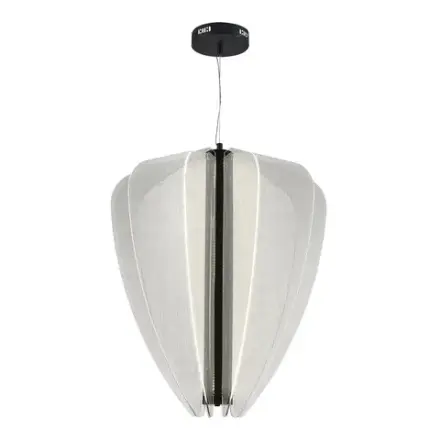 SL6509.413.01 Светильник подвесной ST-Luce Черный/Прозрачный LED 1*75W 4000K
