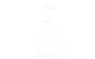 Подвесная люстра Arte Lamp VERITATE A2211SP-2WH, 1хLED