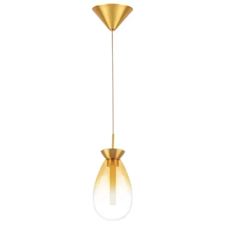 805113 Люстра COLORE LED 1х4W 220LM ЗОЛОТО/ЯНТАРЬ 3000K Lightstar