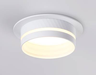 Светильник встраиваемый TN5218 WH белый GX53 110*50