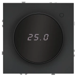 VLS070107 Терморегулятор электронный VOLTUM S70 с индикацией и датчиком, для теплого пола, (графит). (ТМ Maytoni)