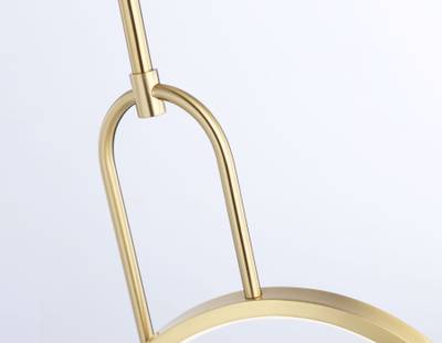 Светильник светодиодный подвесной FL66437 BS латунь 4200K 13W 240*60*1580 (Без ПДУ)