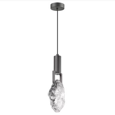6695/5L MIDCENT ODL24 339 Подвесной светильник брашир. черный/металл/стекло IP20 LED 5W 200Лм 3000K LIA
