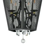 744157 Люстра CASTELLO 5х40W E14 ЧЕРНЫЙ/ЗОЛОТО Lightstar