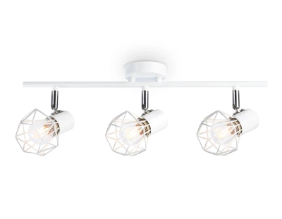 Накладной светильник TR8631/3 WH/CH белый/хром E27*3 max 40W 460*91*175