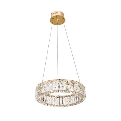 5071/60L HALL ODL24 613 золото/прозрачный/металл/хрусталь/стекло Люстра LED 60W 3700K VERSION