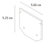 Заглушка для профиля Arte Lamp LINEA-ACCESSORIES A621005E
