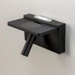 Citilux Декарт CL704371 LED USB QI Светильник поворотный Чёрный