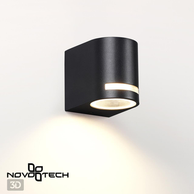 370838 STREET NT22 399 черный Светильник ландшафтный IP54 GU10 15W 220V LANDSCAPE