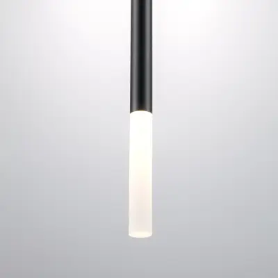 LT7472372 Люстра TUBO LED 5W 300LM 360G ЧЕРНЫЙ 3000K (747237+574702)