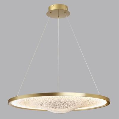 7047/41L HIGHTECH ODL25 269 Подвесной светильник бронзовый/металл/акрил IP20 LED 41W 3000K 220V FUSO