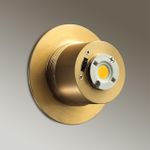 6684/5CL L-VISION ODL24 212 Потолочный светильник латунь/металл/алебастр IP20 LED 5W 3000/4000 MARBELLA