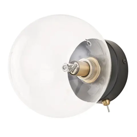 Настенный светильник Arte Lamp VINCENT A7790AP-1BK, 1хG9