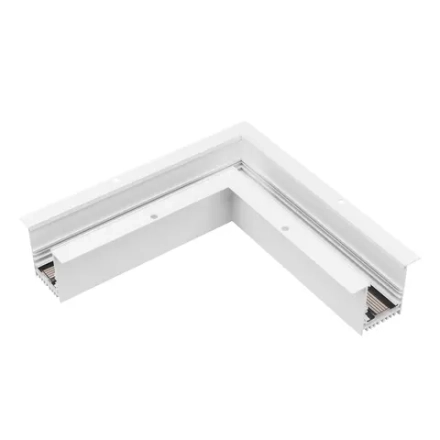 Коннектор угловой MAG-CON-4560-F-L90 (WH, 5LN) (Arlight, IP20 Металл, 5 лет)