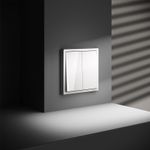 VLS020501 Перекрестный переключатель встраиваемый VOLTUM S70 двухклавишный 10А, (белый глянцевый). (ТМ Maytoni)