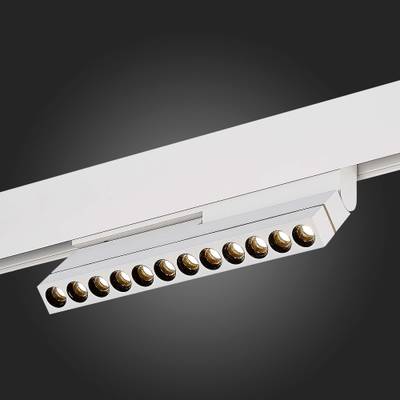 ST805.536.12 Магнитный трековый светильник Белый LED 1*12W 3000K 450Lm Ra&gt;90 36° IP20 L220xW22xH117 48VV