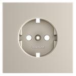 VLS000603 Накладка для розетки с заземлением, S70 (кашемир). (ТМ Maytoni)