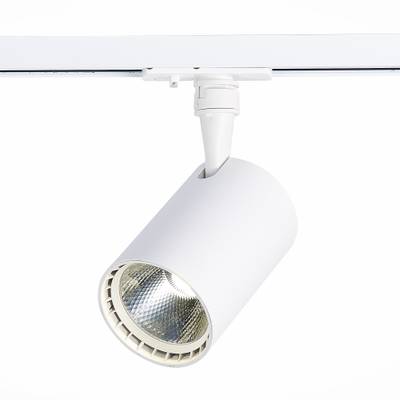 ST351.536.15.24 Св-к трек. Мат. белый LED 1*15W 3000K 1 350Lm Ra≥80 24° IP20 L118xW78xH174 100-240V