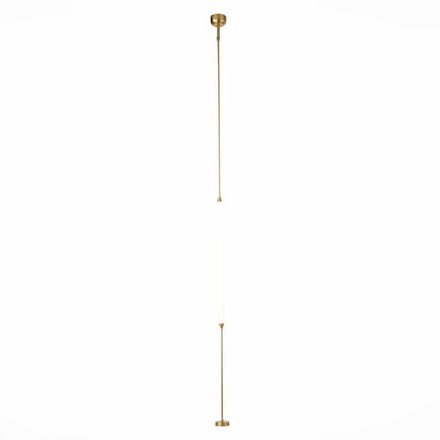 SL6004.305.01 Торшер ST-Luce Латунь/Белый LED 1*20W 3000K