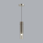 5062/5LA PENDANT ODL24 453 серебристый/дымчатый/металл/стекло Подвес LED 5W 3000K SHINY