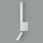 359435 OVER NT24 000 белый Светильник настенный с выключателем IP20 LED 5W+3W 220-240V 3000K 320Лм FERMO