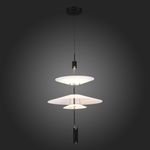 SL6101.413.01 Люстра подвесная ST-Luce Черный/Белый LED 1*15W 3000K